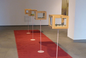 A fragment from E. Markūnas exhibition Twilight Zone