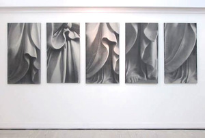 Fragment of M. Žaltauskienė-Grašienė's exhibition Attire