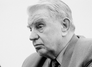 Justinas Marcinkevičius. Photo by Zenonas Baltrušis