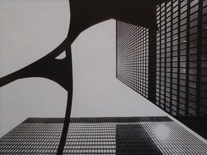 A. Kezys. Alexanderio Calderio „Stabili“ Čikagoje, 1982  