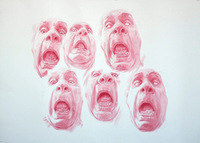 Rimvydas Mulevičius. „Fama (gandas) II“, piešinys Rimvydas Mulevičius. „Fama (gandas) II“, piešinys