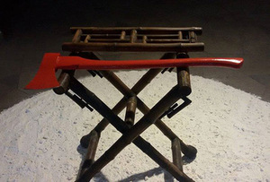 A fragment from E. Markūnas exhibition Twilight Zone