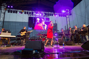 Kotrynos Juodzevičiūtės ir „Silent Blast“ koncertas. Augusto Didžgalvio nuotr.