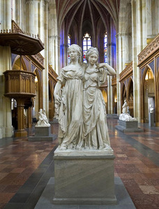 J. G. Schadow. Princess Party, 1795. Friedrichswerder church, Berlin Germany. J. G. Schadow. Princess Party, 1795. Friedrichswerder church, Berlin Germany.