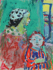 Z. Varnauskas. From the series Mother and Child. Paper, mixed tech., 39,3x29,7 cm, 1999. Z. Varnauskas. From the series Mother and Child. Paper, mixed tech., 39,3x29,7 cm, 1999.