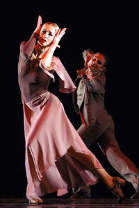 „Bohema“ (rež. J. Smoriginas). R. Kudžmaitė-Daraškevičienė ir A. Daraškevičius. Michailo Raškovskio nuotr. iš R. Kudžmaitės-Daraškevičienės archyvo „Bohema“ (rež. J. Smoriginas). R. Kudžmaitė-Daraškevičienė ir A. Daraškevičius. Michailo Raškovskio nuotr. iš R. Kudžmaitės-Daraškevičienės archyvo