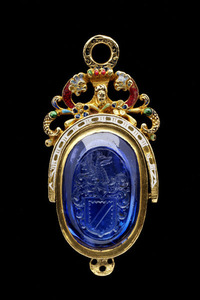 Tomo Knyveto antspaudas, 1580 m. Viktorijos ir Alberto muziejus, Didžioji Britanija