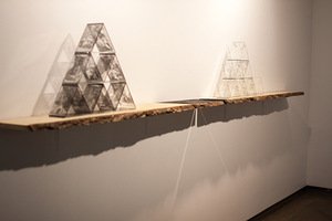 Iš personalinės J. Pociūtės parodos „Bangãvimo skãlė“, Pamėnkalnio galerija, Vilnius, 2016 Iš personalinės J. Pociūtės parodos „Bangãvimo skãlė“, Pamėnkalnio galerija, Vilnius, 2016