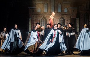 Tezių opera „Liuterio durys“. Dmitrijaus Matvejevo nuotr. iš org. archyvo Tezių opera „Liuterio durys“. Dmitrijaus Matvejevo nuotr. iš org. archyvo