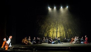 Tezių opera „Liuterio durys“. Dmitrijaus Matvejevo nuotr. iš org. archyvo Tezių opera „Liuterio durys“. Dmitrijaus Matvejevo nuotr. iš org. archyvo