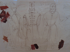 Costumes for the film The full moon time. Director Arūnas Žebriūnas. 1988 Costumes for the film The full moon time. Director Arūnas Žebriūnas. 1988