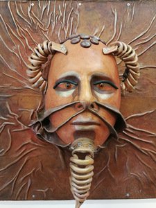 Odeta Juodsnukytė. Dekoratyvinės skulptūros „Zoo pop trofėjai“ Odeta Juodsnukytė. Dekoratyvinės skulptūros „Zoo pop trofėjai“