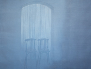 Be pavadinimo, 150 x 200 cm, aliejus, drobė, 2015 m.