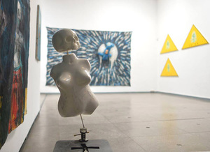 Personalinės parodos „Nežinomas autorius“ vaizdas. Kauno paveikslų galerija, 2015. Antano Untydi nuotr. Personalinės parodos „Nežinomas autorius“ vaizdas. Kauno paveikslų galerija, 2015. Antano Untydi nuotr.