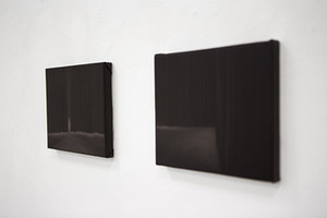 Užuolaida I, II, 20 x 25 cm, aliejus, drobė, 2015 m.