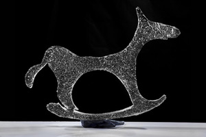 Skulptūra „Sūpuoklės“, 2014. Skulptūra „Sūpuoklės“, 2014.