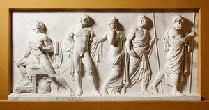 B. Thorvaldsen. Briseida and Achilles, 1803. Thorvaldsen Museum, Copenhagen, Denmark. B. Thorvaldsen. Briseida and Achilles, 1803. Thorvaldsen Museum, Copenhagen, Denmark.