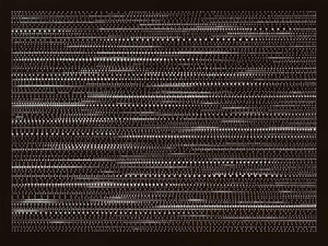 A. Obcarskas. „Akriliniai rašmenys X“. 2013 m., 146x195cm A. Obcarskas. „Akriliniai rašmenys X“. 2013 m., 146x195cm