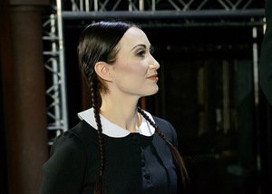 „Adamsų šeimynėlės“ kūrybinė akimirka. Martyno Aleksos nuotr. 