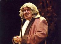 Antanas Žėkas - Antanas. From the play America in the Bathhouse, 1974. Photo from the Kaunas State Drama Theatre archive.