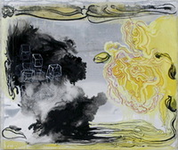 APIE CITRINĄ. 2005, 106x126, skarda, al.