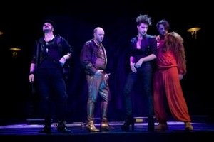 A. Sužiedelis spektaklyje „Fjorenca“ (Nacionalinis Kauno dramos teatras). Donato Stankevičiaus nuotr.