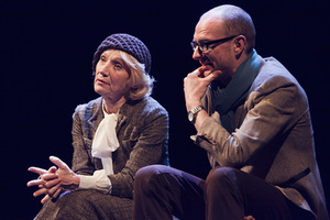 D. Kazragytė (Astrida) rež. Inesos Paliulytės  spektaklyje „Astrida“, 2012 m.