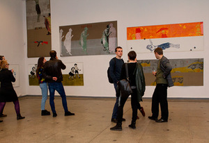 Atidarymo akimirkos. Kęstučio Vasiliūno darbai. Rimantės Ropytės fotografija Atidarymo akimirkos. Kęstučio Vasiliūno darbai. Rimantės Ropytės fotografija