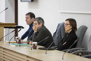 Atvira diskusija „Kaunas – Europos kultūros sostinė“ VDU. VDU Menų fakulteto nuotr. Atvira diskusija „Kaunas – Europos kultūros sostinė“ VDU. VDU Menų fakulteto nuotr.