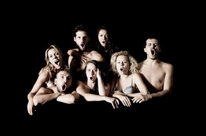 Fragment from Gulio D'Anno performance "OOOOOOO(IT)." Carola Ducoli photo.