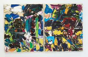 A. Vilpišauskas. "Untitled", 2013 and "Rose Mallow in the garden", 2013. A. Blinstrubaitė-Vasiliauskienė photo A. Vilpišauskas. "Untitled", 2013 and "Rose Mallow in the garden", 2013. A. Blinstrubaitė-Vasiliauskienė photo