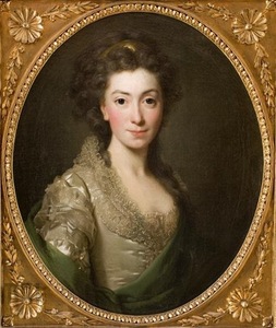 A. Roslin. „Izabelės Fleming-Čartoriskos portretas“, 1774 m., Nacionalinis Krokuvos muziejus, Lenkija A. Roslin. „Izabelės Fleming-Čartoriskos portretas“, 1774 m., Nacionalinis Krokuvos muziejus, Lenkija