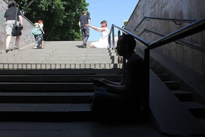 Daina Pupkevičiūtė. „Terapija IV: habeo“ „CREATurE Live Art“ festivalyje Kaune, 2013 m. Airidos Rekštytės nuotr. Daina Pupkevičiūtė. „Terapija IV: habeo“ „CREATurE Live Art“ festivalyje Kaune, 2013 m. Airidos Rekštytės nuotr.