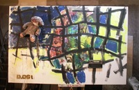 DUST, 2006, 198 × 292, mixed technique.