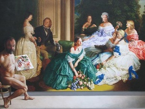 Arvydas Brazdžiūnas-Dusė. Diptikas: I dalis „Damos“, 2009. Arvydas Brazdžiūnas-Dusė. Diptikas: I dalis „Damos“, 2009.