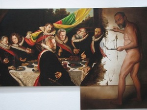 Arvydas Brazdžiūnas-Dusė. Diptikas: II dalis „Karininkų puota“, 2007. Arvydas Brazdžiūnas-Dusė. Diptikas: II dalis „Karininkų puota“, 2007.