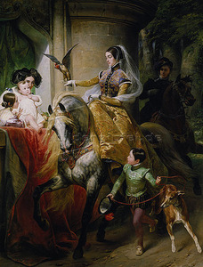 K. Ruseckas. Copy of H. Verne's painting Wittgenstein Family 1837. Copy made in 1846. Lithuanian Museum of Art K. Ruseckas. Copy of H. Verne's painting Wittgenstein Family 1837. Copy made in 1846. Lithuanian Museum of Art