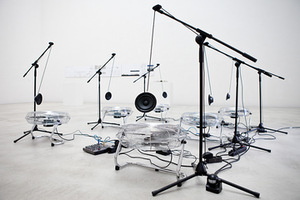 FAXEN meno kolektyvo audioinstaliacija „Dvigubas sluoksnis“, 2011, Austrija FAXEN meno kolektyvo audioinstaliacija „Dvigubas sluoksnis“, 2011, Austrija