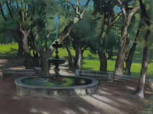 Kazimieras Stabrauskas. „Fontanas parke“ Kazimieras Stabrauskas. „Fontanas parke“