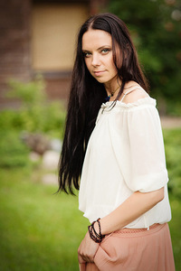 Aktorė Simona Bladženauskaitė. Kristinos Jasudaitės nuotr.