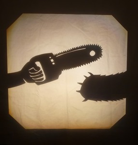 Illustration from the performance “Rooster who Loves Money”