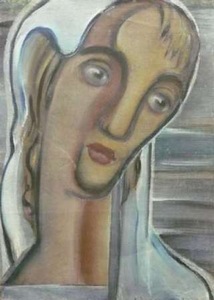 A. Galdikas. 'The Bride' (1930). Photo from Kunstkamera.lt A. Galdikas. 'The Bride' (1930). Photo from Kunstkamera.lt