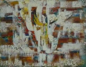 A. Galdikas. 'Abstraction' (1960). Photo from Kunstkamera.lt A. Galdikas. 'Abstraction' (1960). Photo from Kunstkamera.lt