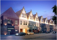 Reconstruction project of GILDIJA building, Kaunas old town.