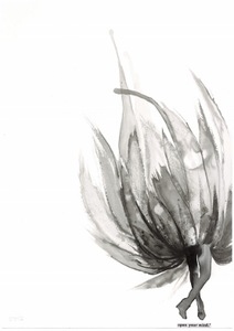 Greta Grendaitė. Iš serijos FLORA & FAUNA (19). Tušas, koliažas, 2013 Greta Grendaitė. Iš serijos FLORA & FAUNA (19). Tušas, koliažas, 2013