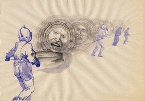 Greta Grendaitė. Iš serijos GENDER OF CONSCIOUSNESS. STORIES & SENSES. Tušas, akvarelė, 2009-2013. Privati nuosavybė. Greta Grendaitė. Iš serijos GENDER OF CONSCIOUSNESS. STORIES & SENSES. Tušas, akvarelė, 2009-2013. Privati nuosavybė.