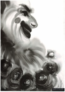 Greta Grendaitė. Iš serijos FLORA & FAUNA (24). Tušas, koliažas, 2013 Greta Grendaitė. Iš serijos FLORA & FAUNA (24). Tušas, koliažas, 2013