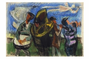 "Kaimo orkestras". NČDM. Nuotrauka R. Ropytės. 1974 "Kaimo orkestras". NČDM. Nuotrauka R. Ropytės. 1974