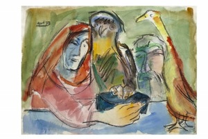 "Prie stalo". 1977. NČDM. Nuotrauka R.Ropytės "Prie stalo". 1977. NČDM. Nuotrauka R.Ropytės