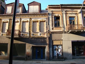 Ghost-house in Laisvės Avenue Ghost-house in Laisvės Avenue